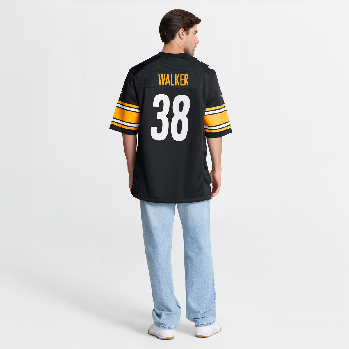 Pittsburgh Steelers Mykal Walker Nike Black Team Game Jersey product image 8