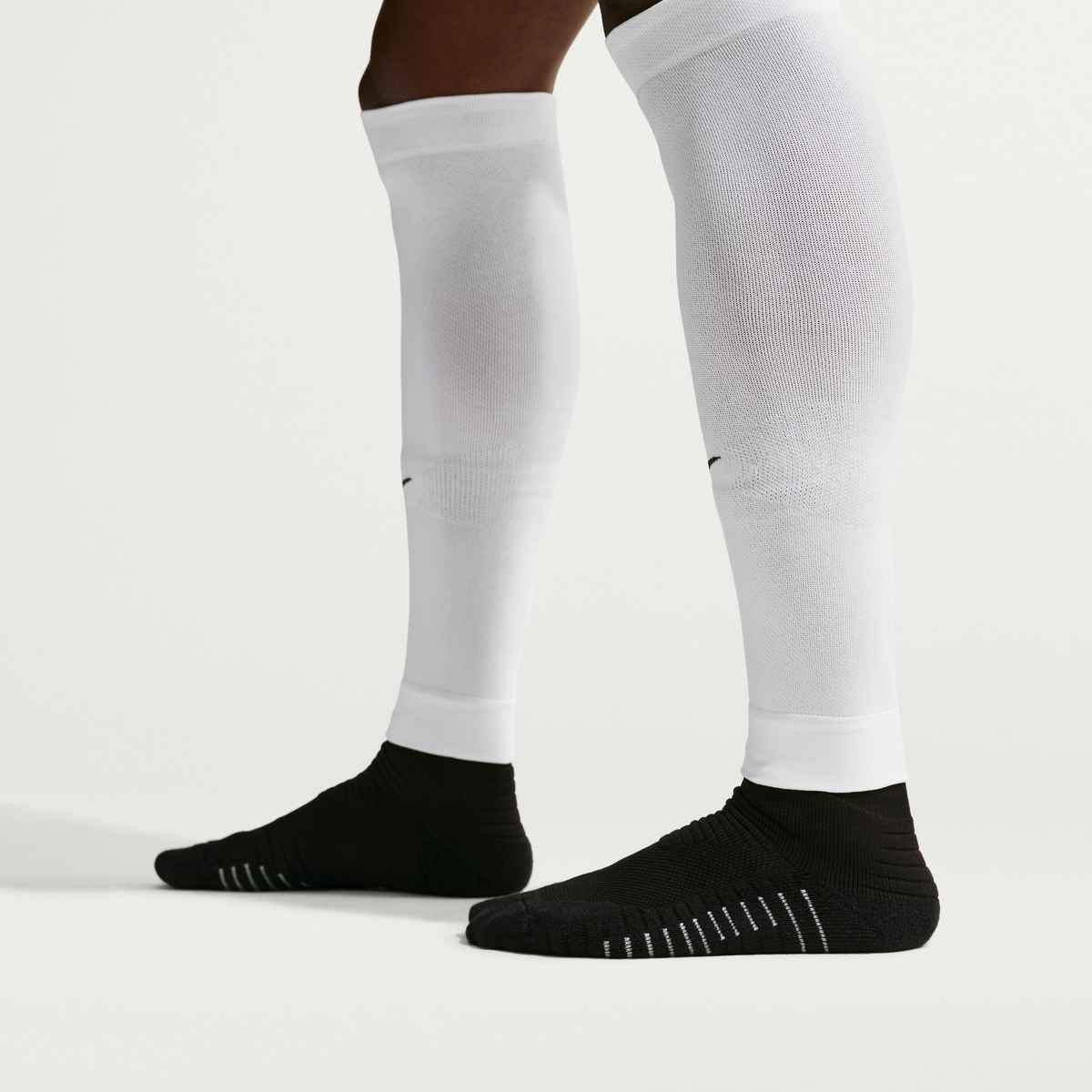 Nike VaporFast Soccer Leg-Sleeve WHITE(1 Pair) product image 2, provided for visual reference and product detail review