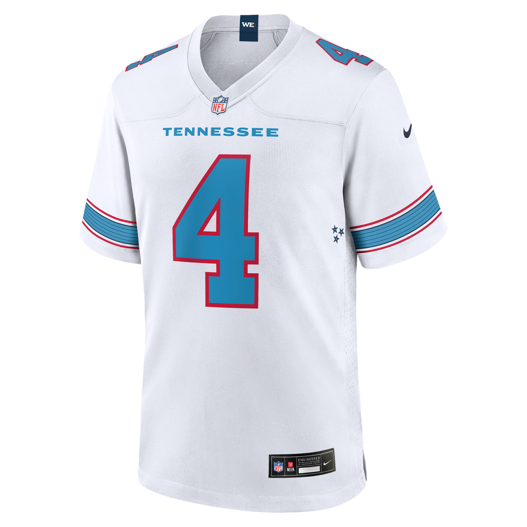 Tennessee Titans Wan'Dale Robinson Nike White Game Jersey product image 2