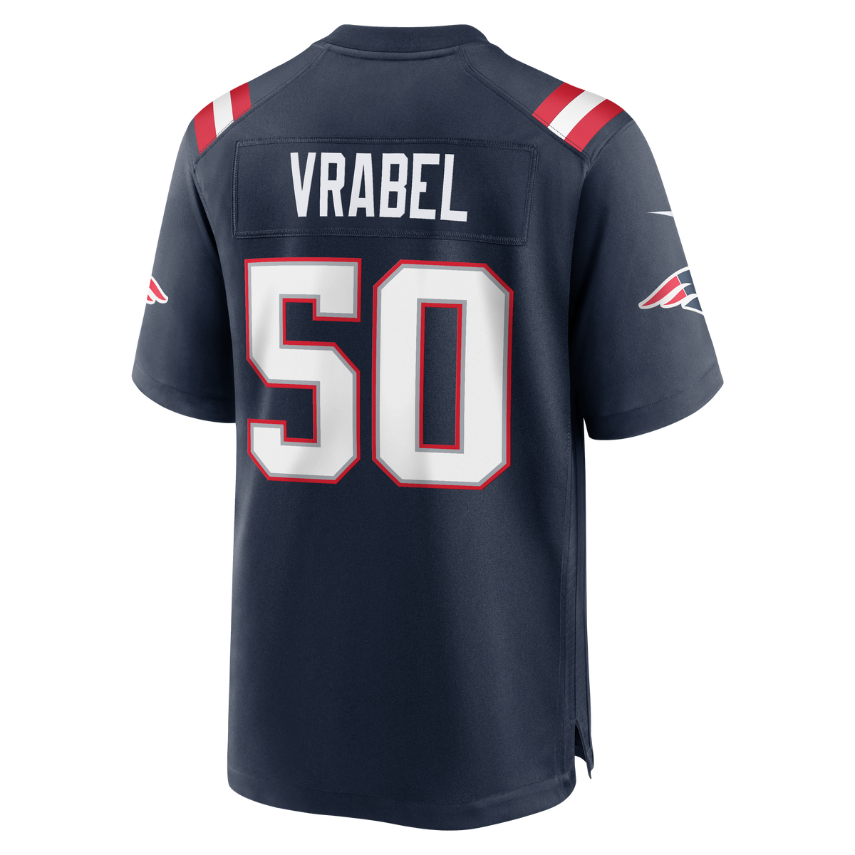 New England Patriots Mike Vrabel Nike White Retired Player product image 9