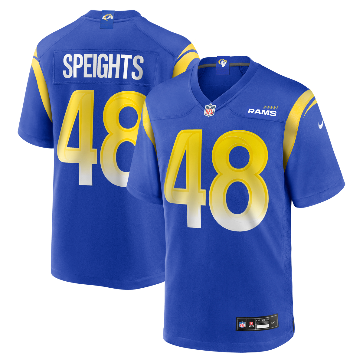Los Angeles Rams Omar Speights Nike Royal Game Jersey product image 1