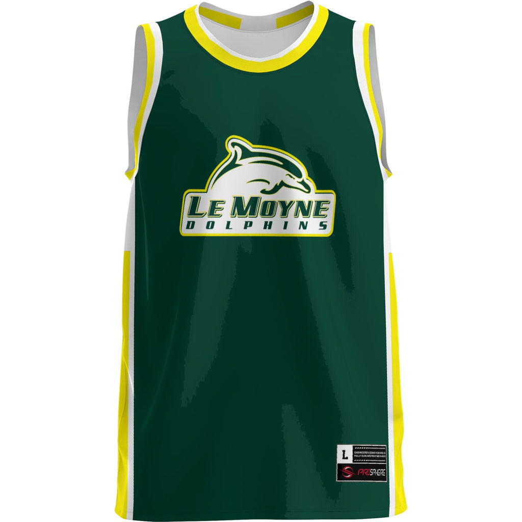 Le Moyne Dolphins Lightweight Basketball Jersey - Green product image 3