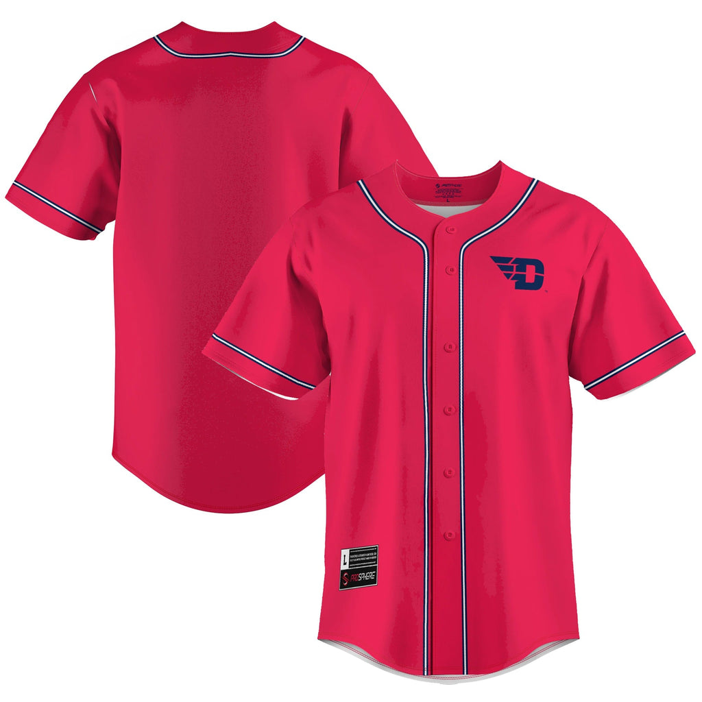 Dayton Flyers Lightweight Baseball Jersey - Red product image 2