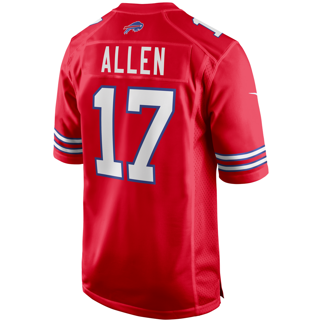 Buffalo Bills Josh Allen Nike Gray Nickel City Game Jersey product image 23