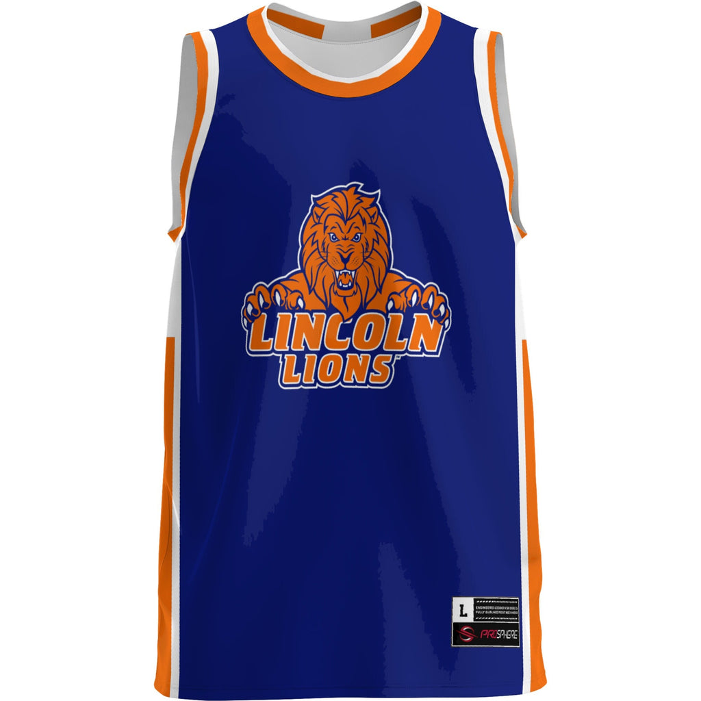 Lincoln Lions Lightweight Basketball Jersey - Blue product image 3