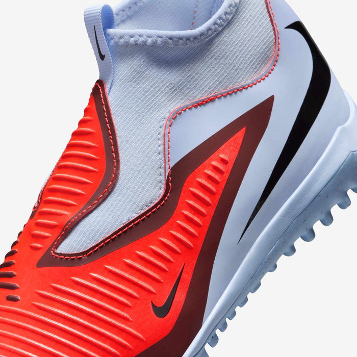 Nike Jr. Phantom 6 High Academy Kids' Turf Soccer Shoes product image 7, provided for visual reference and product detail