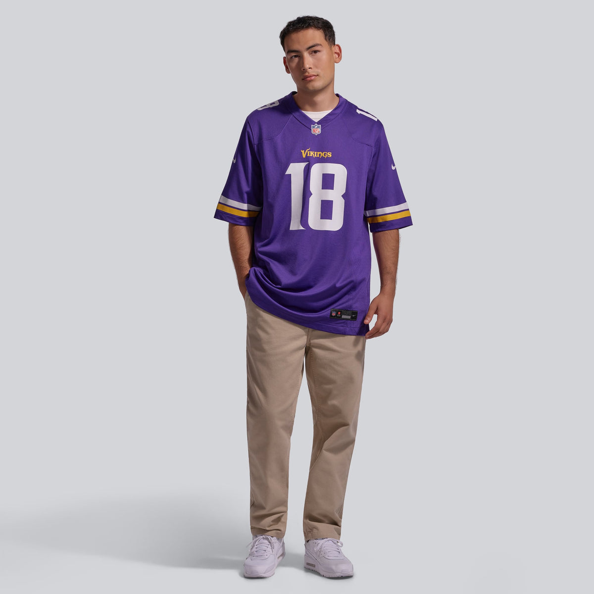 Minnesota Vikings Justin Jefferson Nike Purple Player Game product image 17