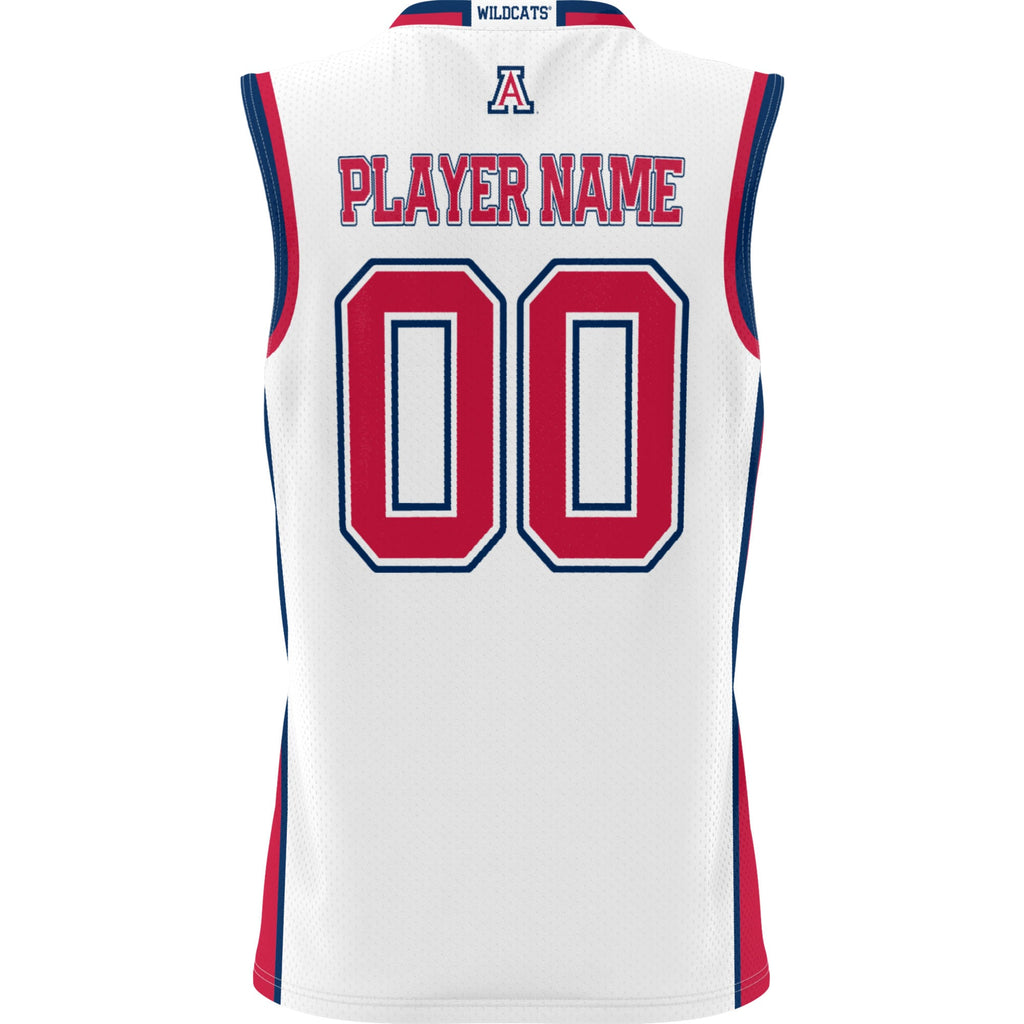 Arizona Wildcats NIL Pick-A-Player Basketball Jersey - White product image 4