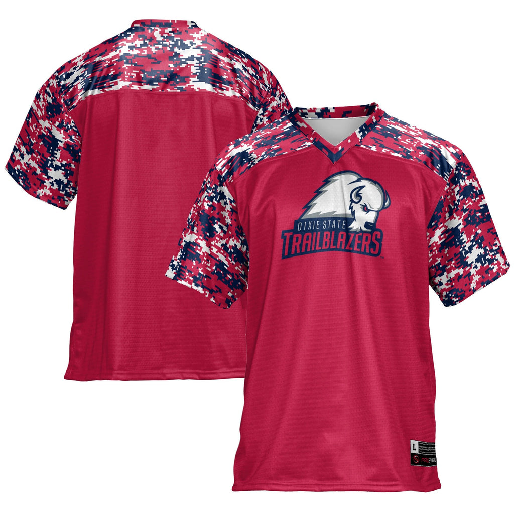 Utah Tech Trailblazers Football Jersey - Red product image 2