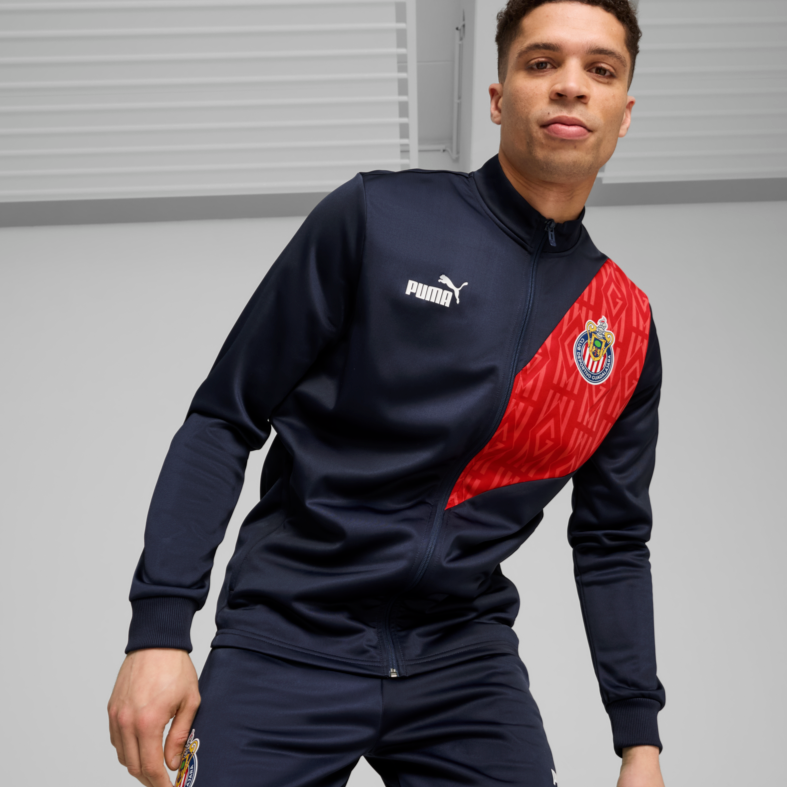 Puma Chivas Guadalajara FTBLCULTURE+ Jacket product image 1, provided for visual reference and product detail review