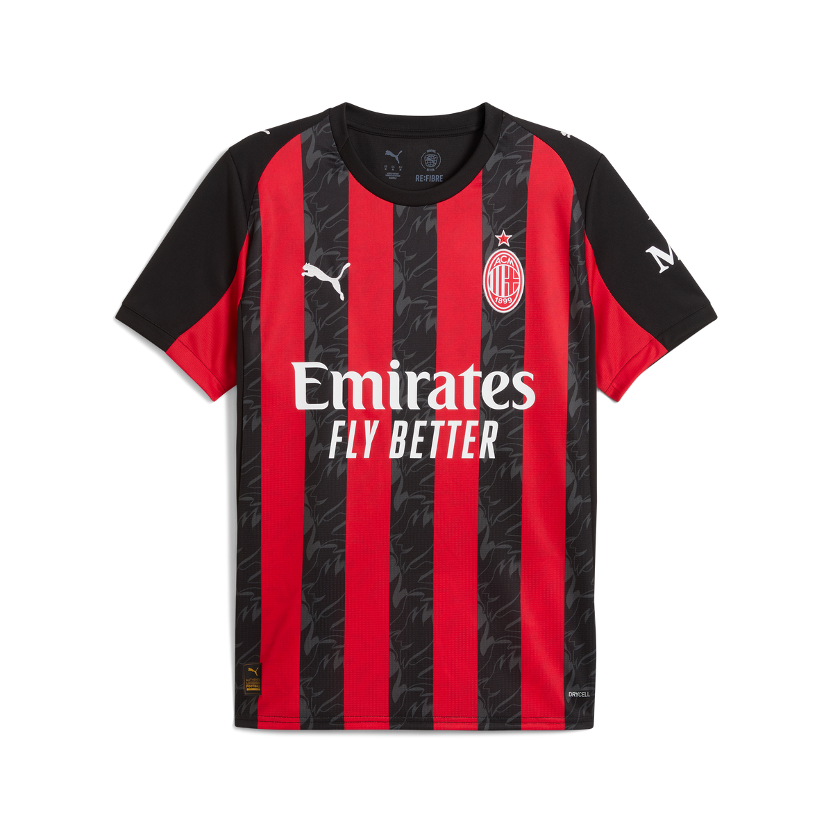 Puma AC Milan Men Home Replica Short Sleeve Jersey 25/26 product image 6, provided for visual reference and product detail