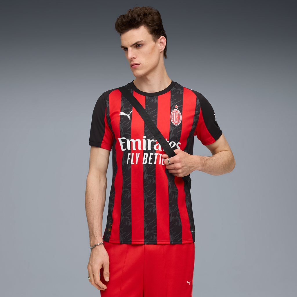 Puma AC Milan Men Home Replica Short Sleeve Jersey 25/26 product image 1, provided for visual reference and product detail