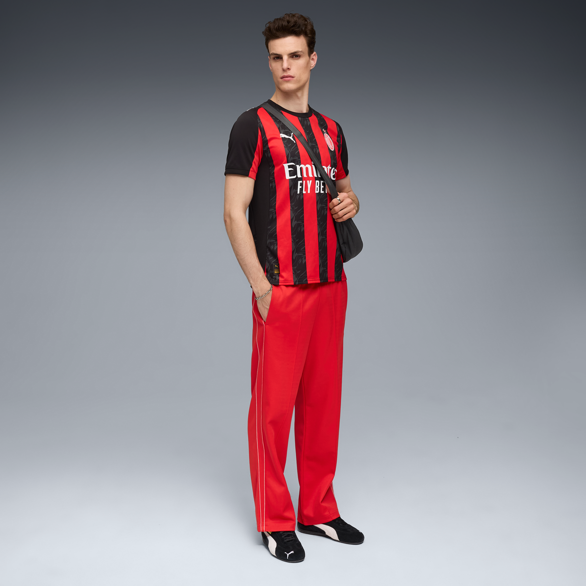 Puma AC Milan Men Home Replica Short Sleeve Jersey 25/26 product image 4, provided for visual reference and product detail