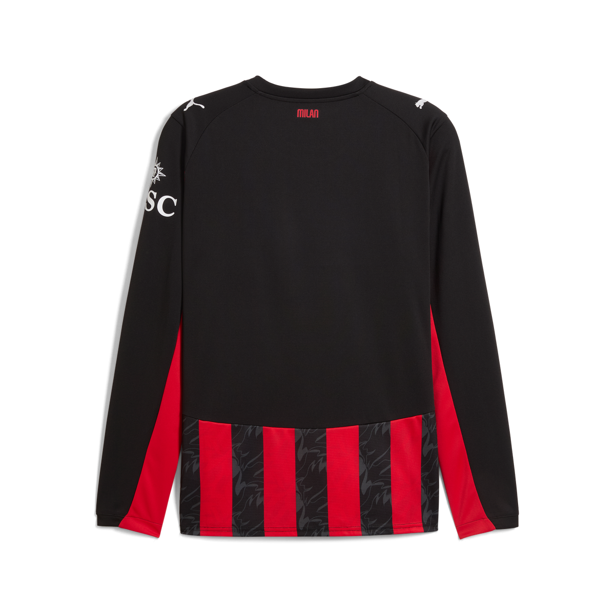 Puma AC Milan Men Home Replica Long Sleeve Jersey 25/26 product image 7, provided for visual reference and product detail