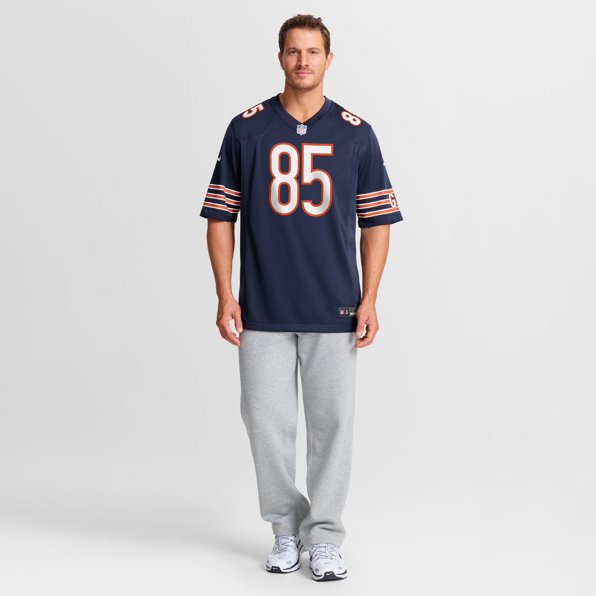 Chicago Bears Cole Kmet Nike Navy Player Game Jersey product image 4