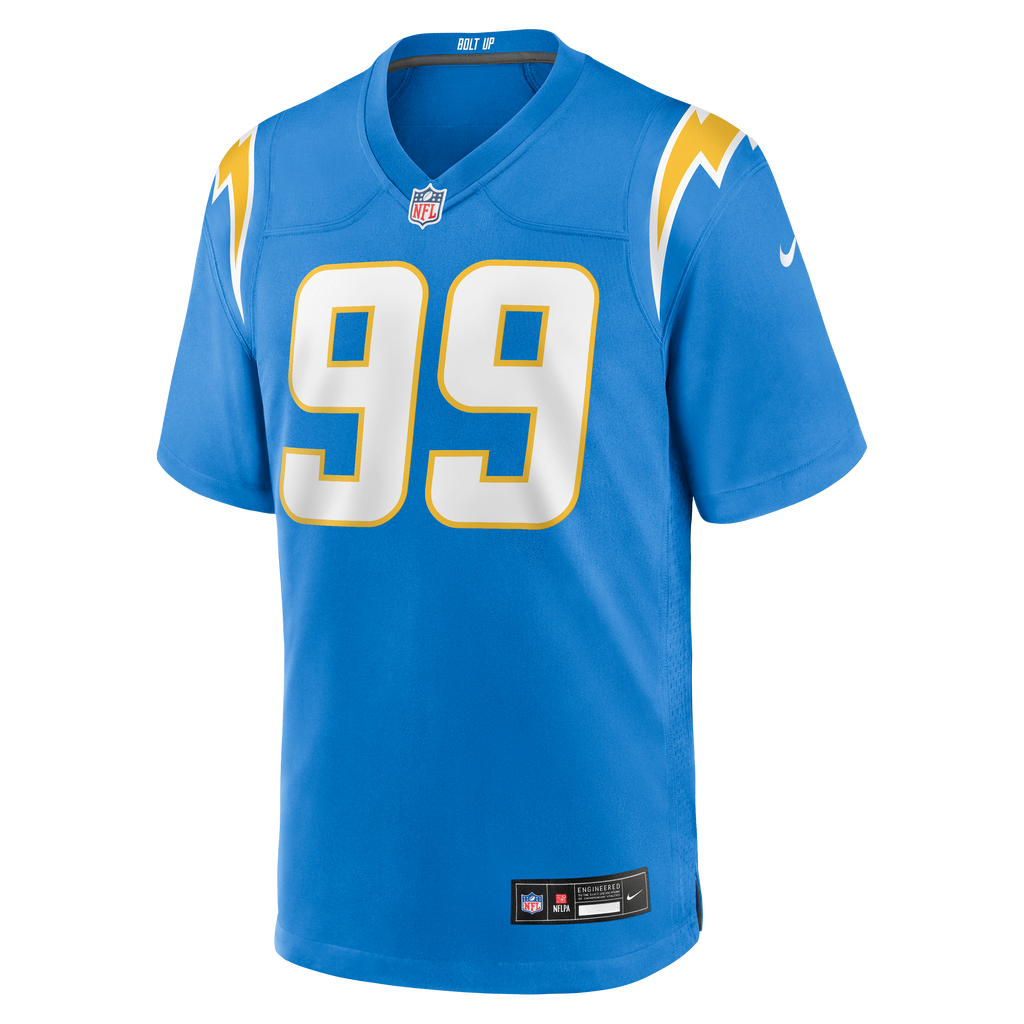 Los Angeles Chargers Jamaree Caldwell Nike Powder Blue Team product image 2