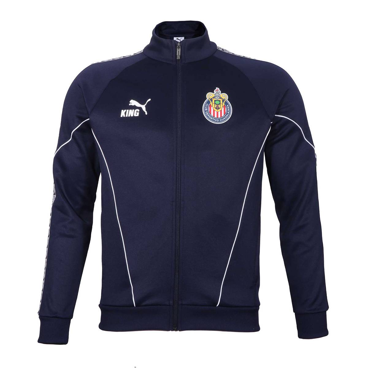 Puma Chivas King Anthem Jacket product image 1, provided for visual reference and product detail review