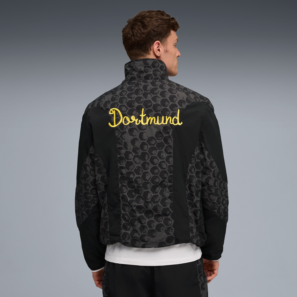Puma Kidsuper Borussia Dortmund Men Reversible Jacket product image 2, provided for visual reference and product detail