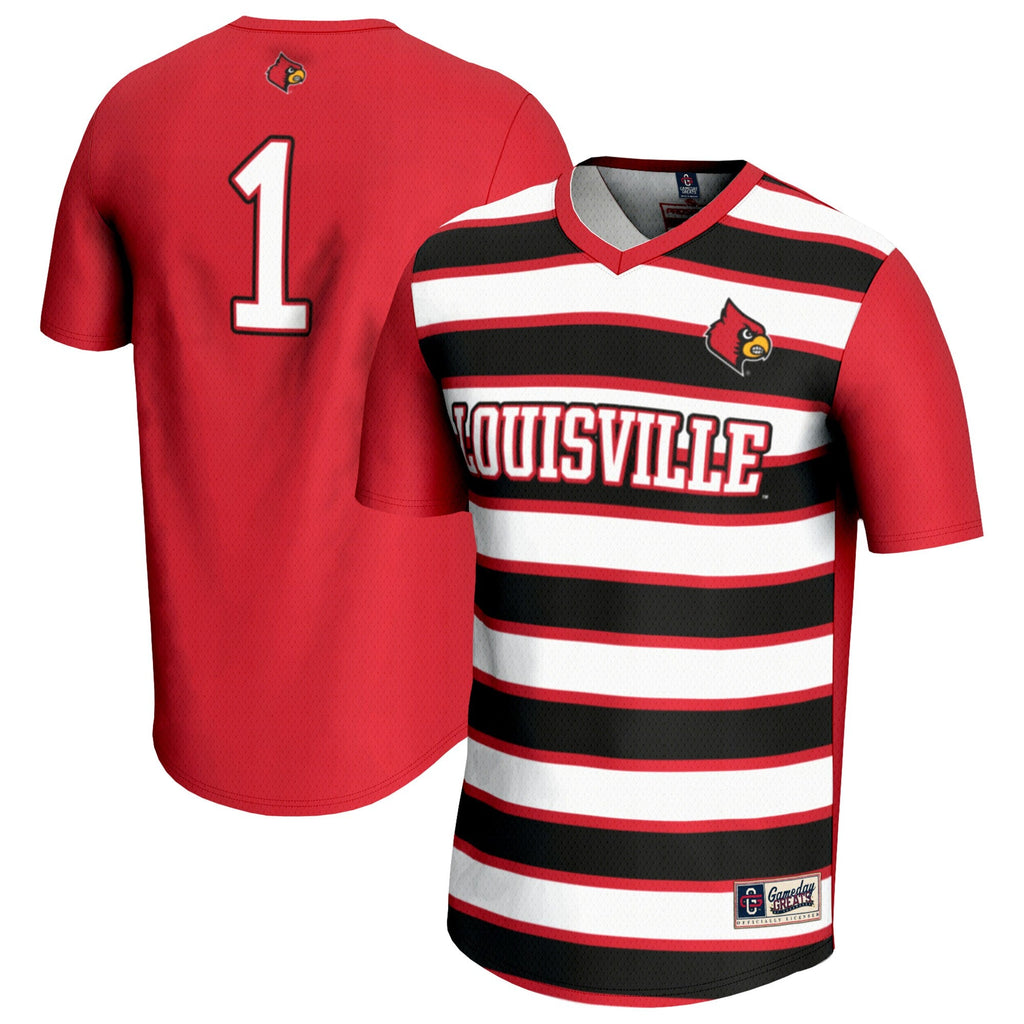 #1 Louisville Cardinals Lightweight Soccer Fashion Jersey product image 2