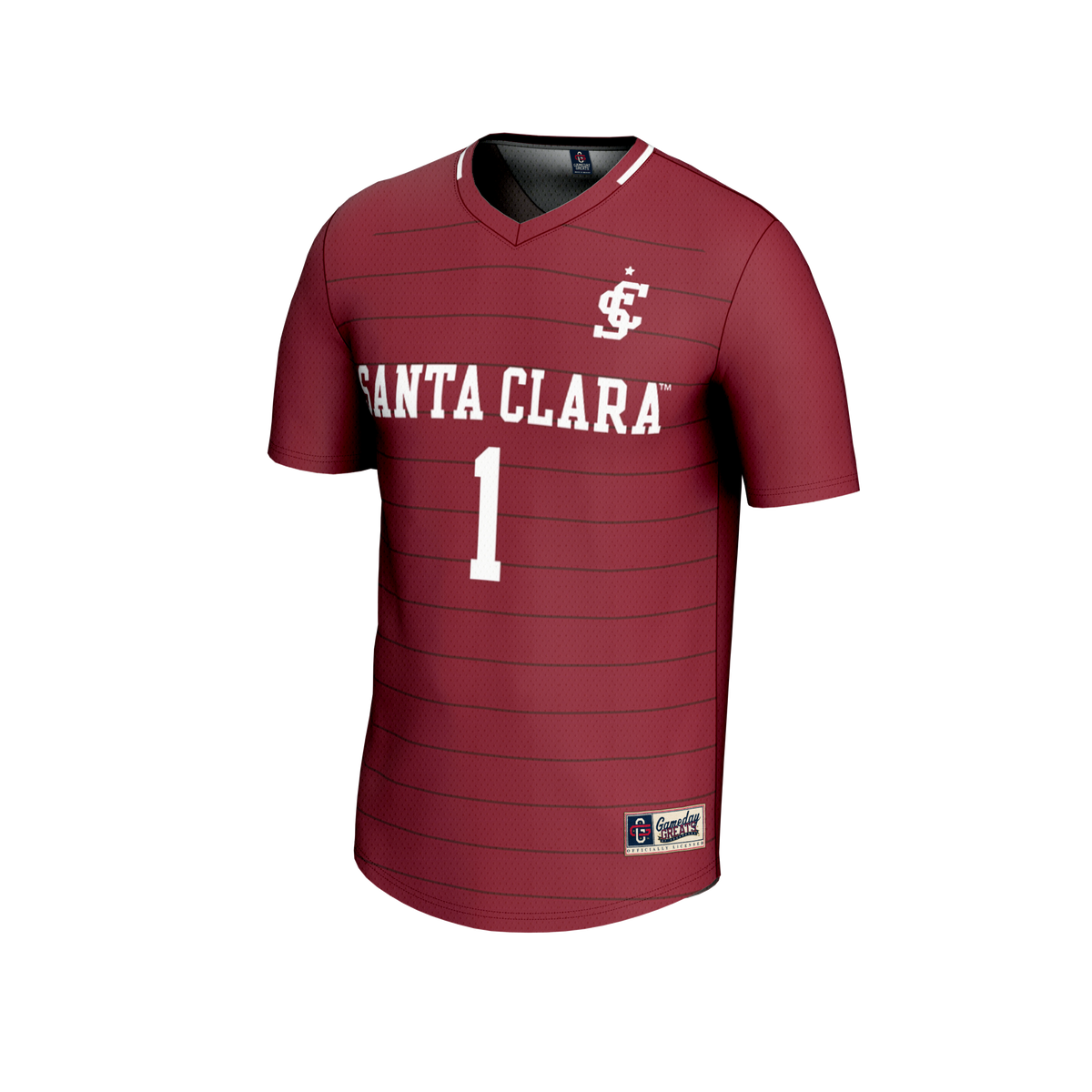 #1 Santa Clara Broncos Lightweight Soccer Fashion Jersey product image 3