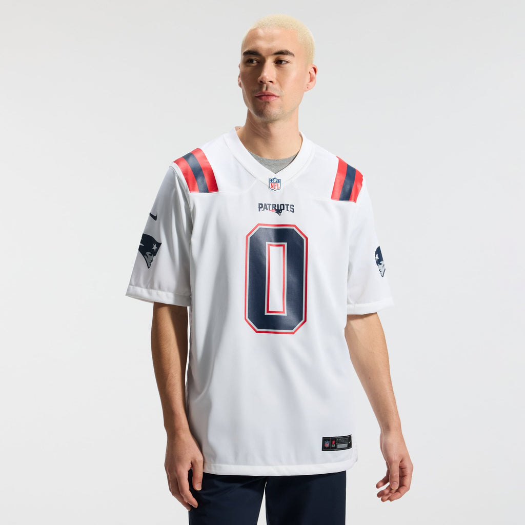 New England Patriots Christian Gonzalez Nike Navy Team Game product image 18