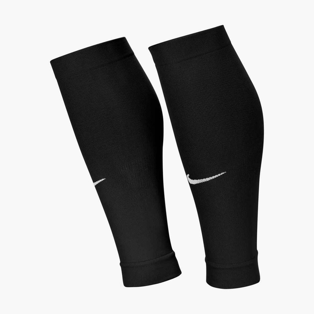 Nike VaporFast Soccer Leg Sleeve BLACK(1 Pair) product image 1, provided for visual reference and product detail review