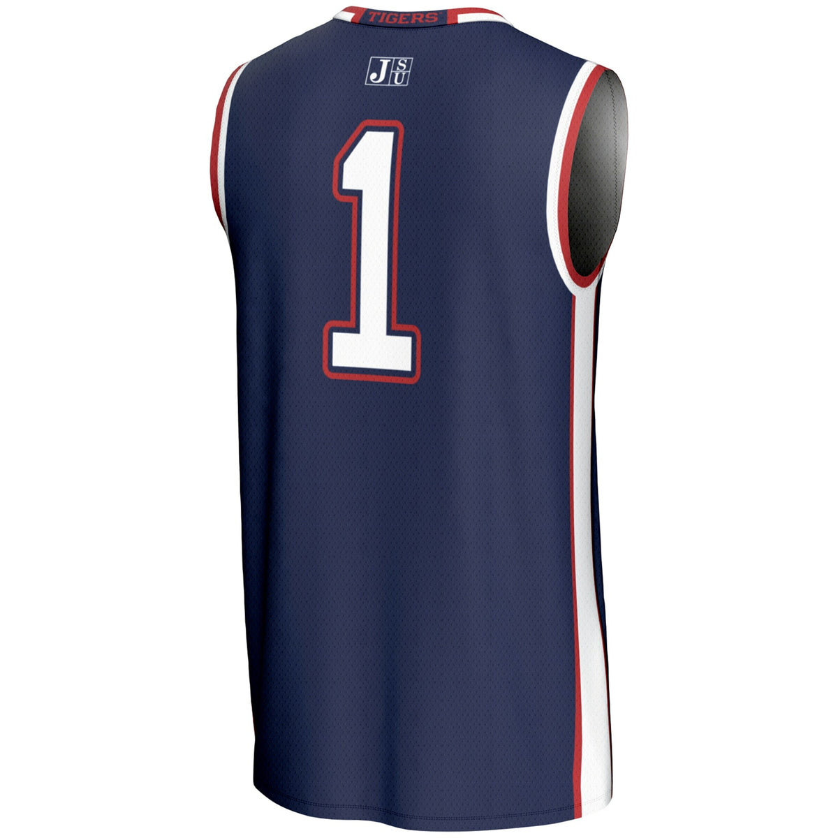 #1 Jackson State Tigers Lightweight Basketball Jersey - Navy product image 4