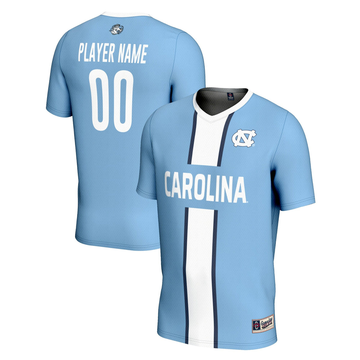 North Carolina Tar Heels Pick-A-Player NIL Soccer Jersey product image 1