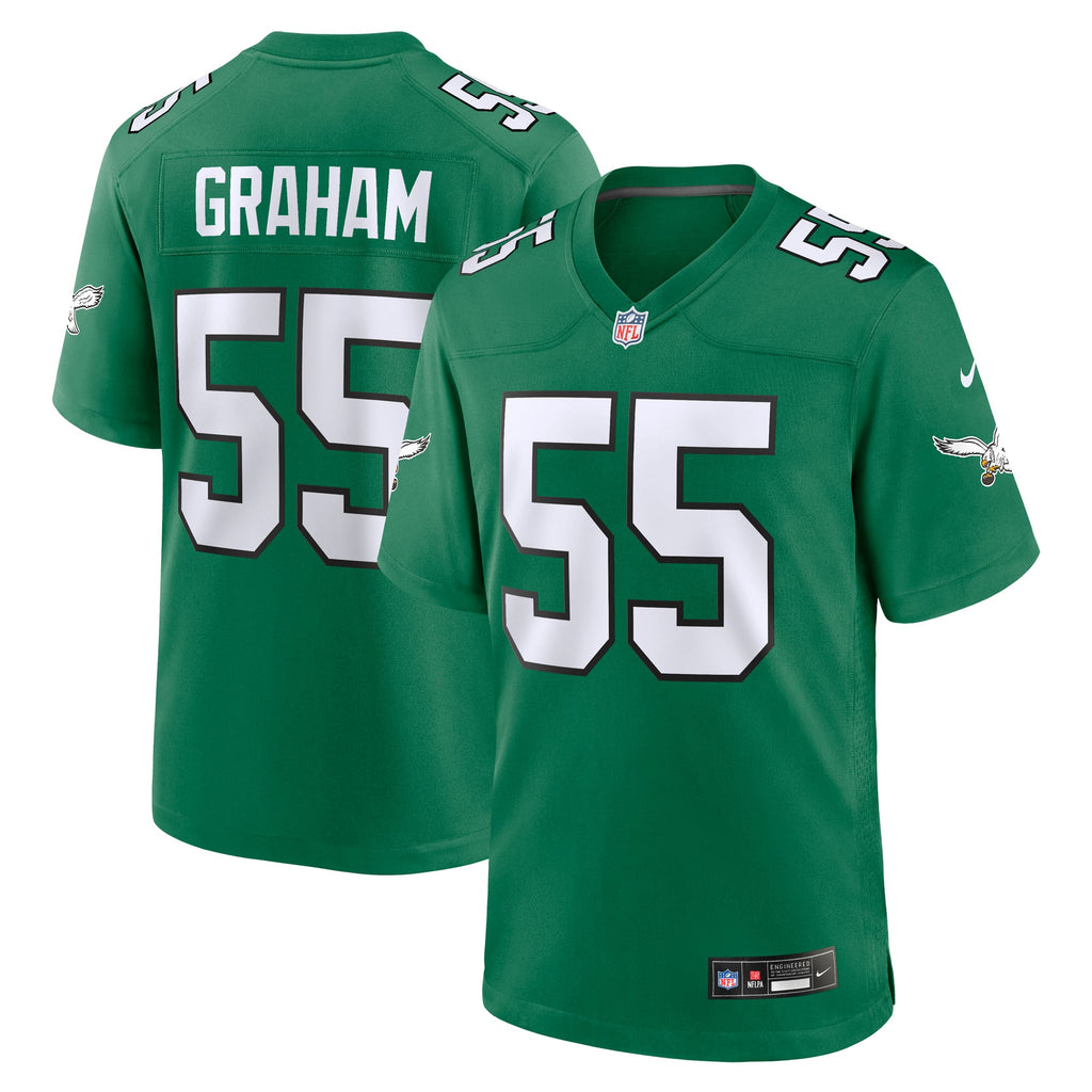 Philadelphia Eagles Brandon Graham Nike Kelly Green product image 1