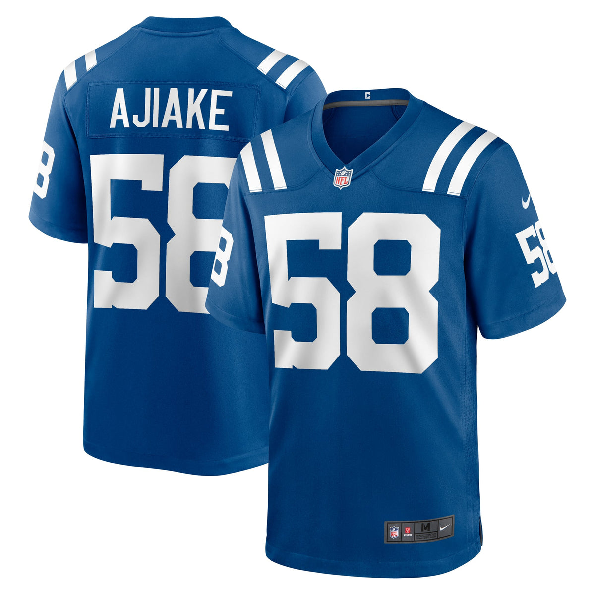 Indianapolis Colts Austin Ajiake Nike Royal Game Jersey product image 1