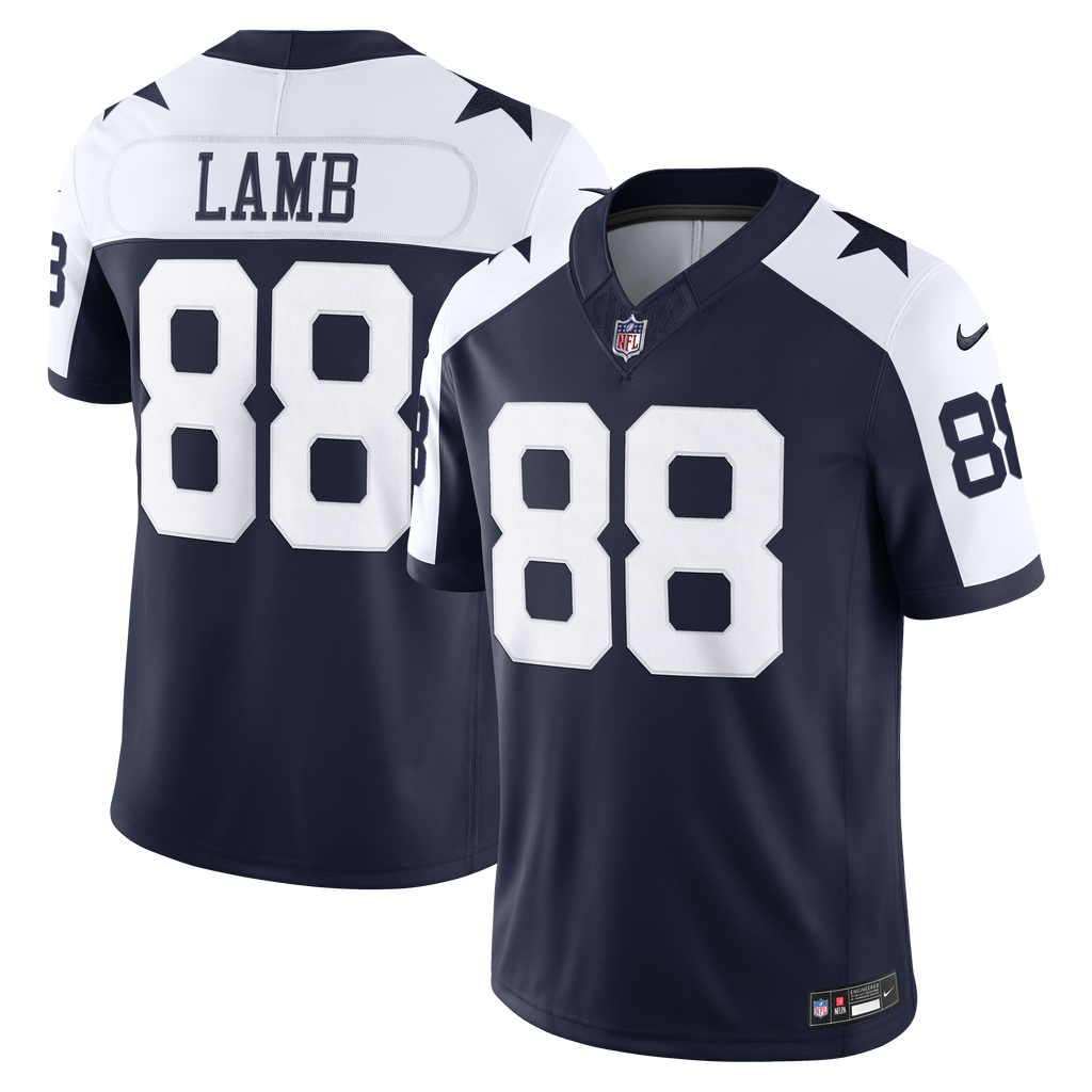 Dallas Cowboys CeeDee Lamb Nike Navy Alternate Vapor product image 4