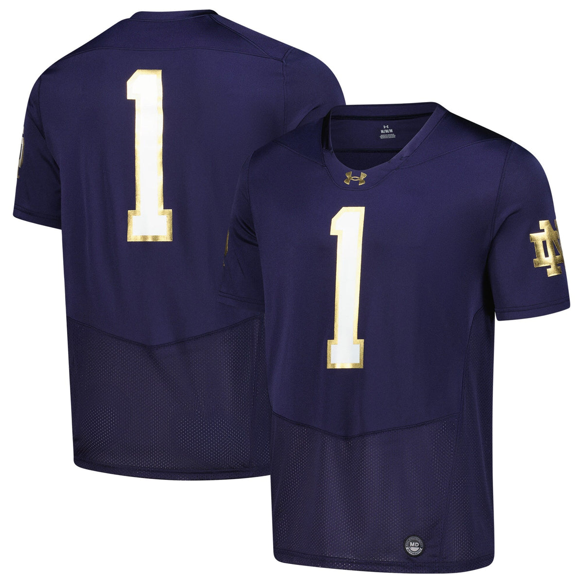 Notre Dame Fighting Irish Replica Football Jersey - Navy product image 1