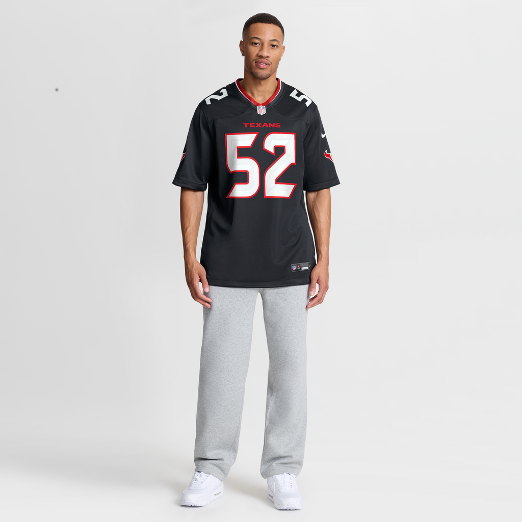 Houston Texans Xavier Thomas Nike Navy Team Game Jersey product image 4