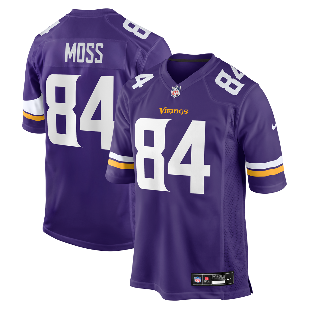 Minnesota Vikings Randy Moss Nike Purple Game Retired product image 9