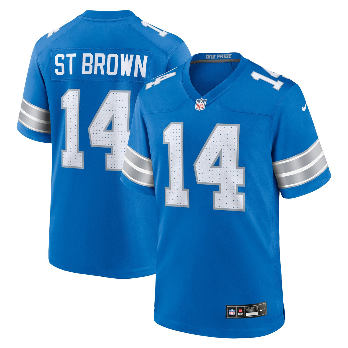 Detroit Lions Amon-Ra St. Brown Nike Black 2nd Alternate product image 13