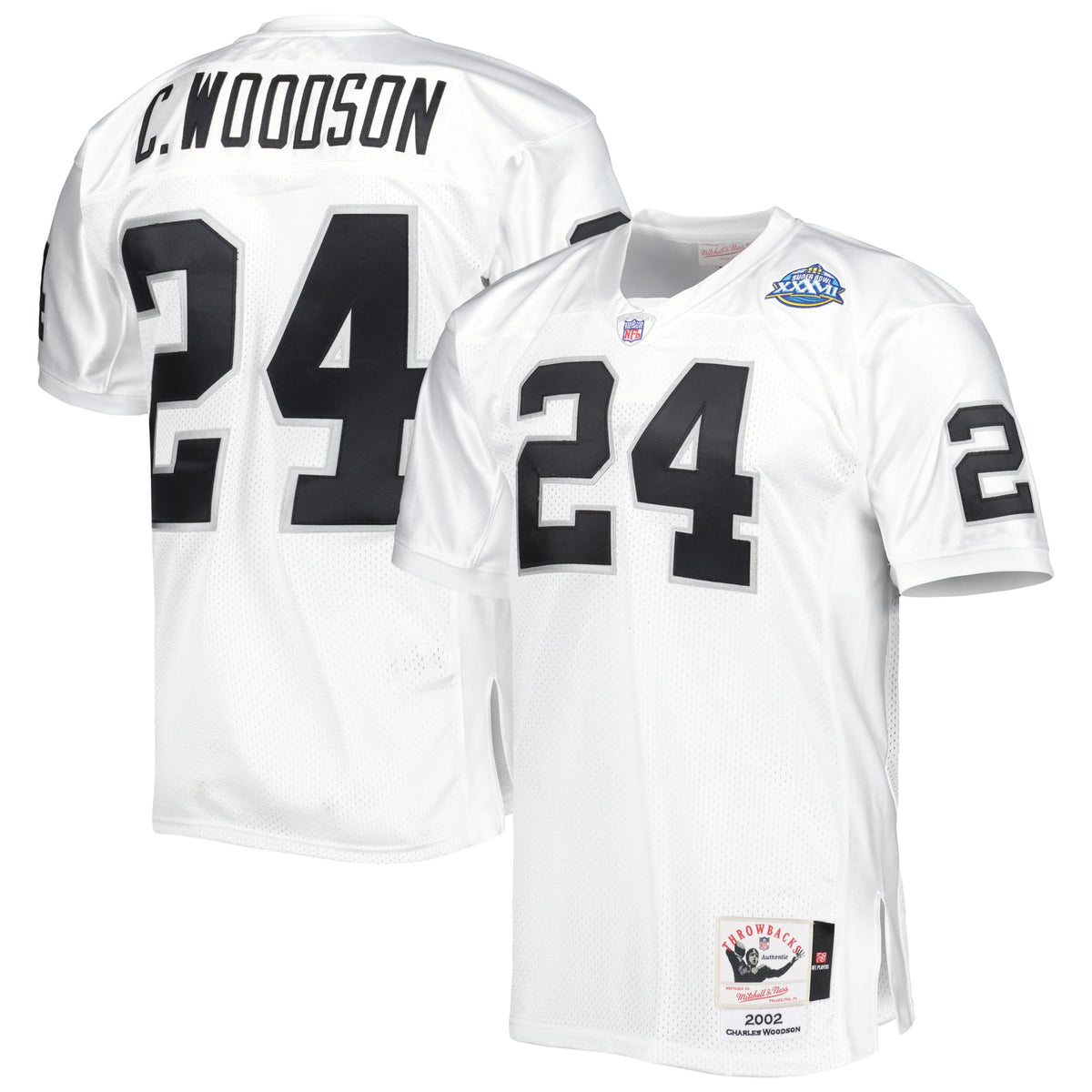 Las Vegas Raiders 2002 Charles Woodson Mitchell & Ness product image 1