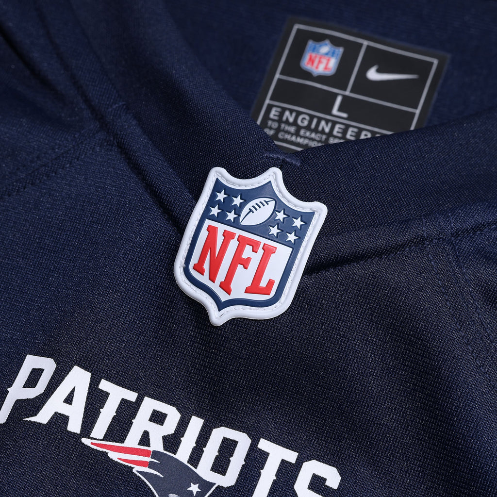 New England Patriots Christian Gonzalez Nike Navy Team Game product image 4