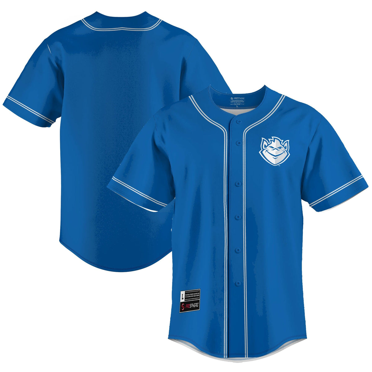 Saint Louis Billikens Lightweight Baseball Jersey - Blue product image 2