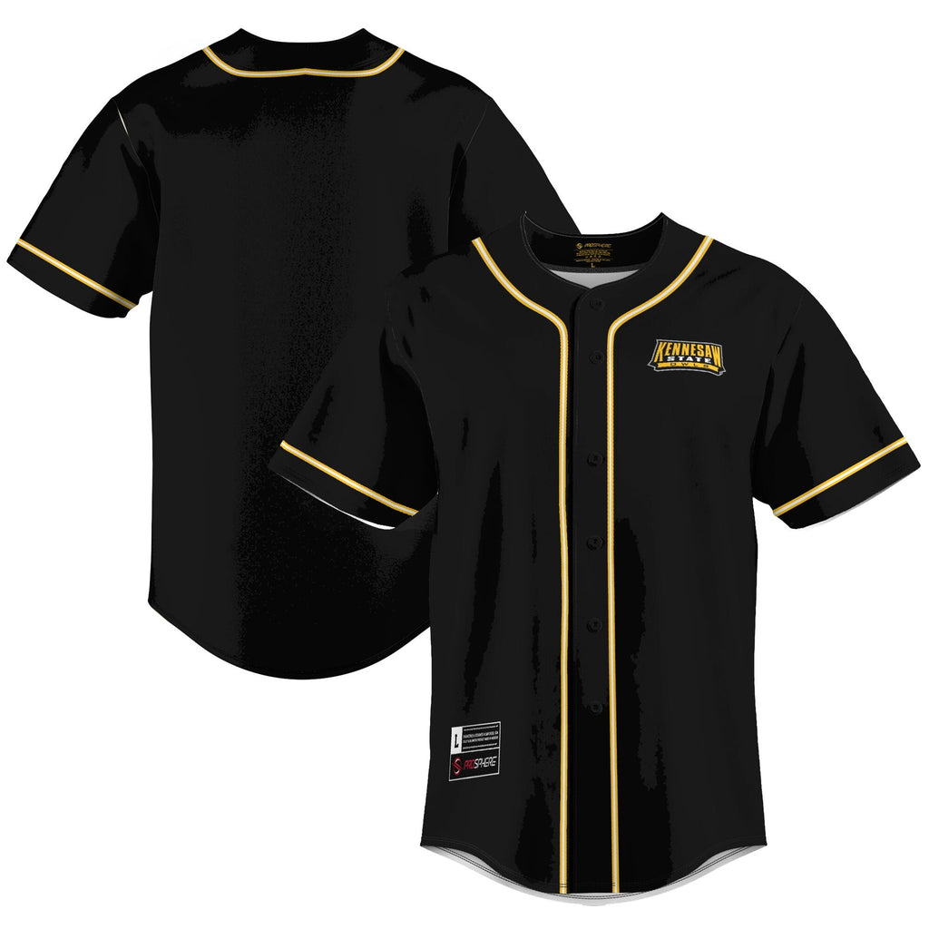 Kennesaw State Owls Lightweight Baseball Jersey - Gold product image 2
