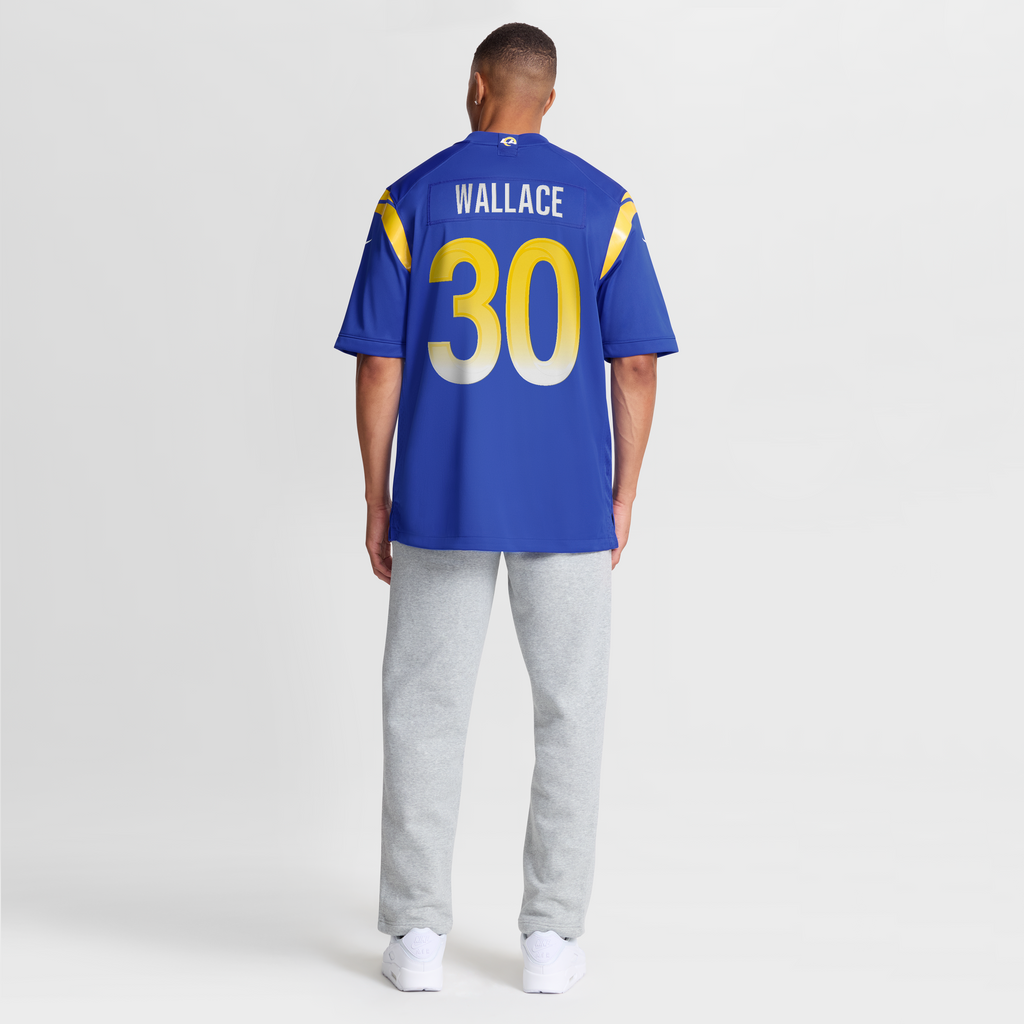 Los Angeles Rams Josh Wallace Nike Royal Game Jersey product image 8
