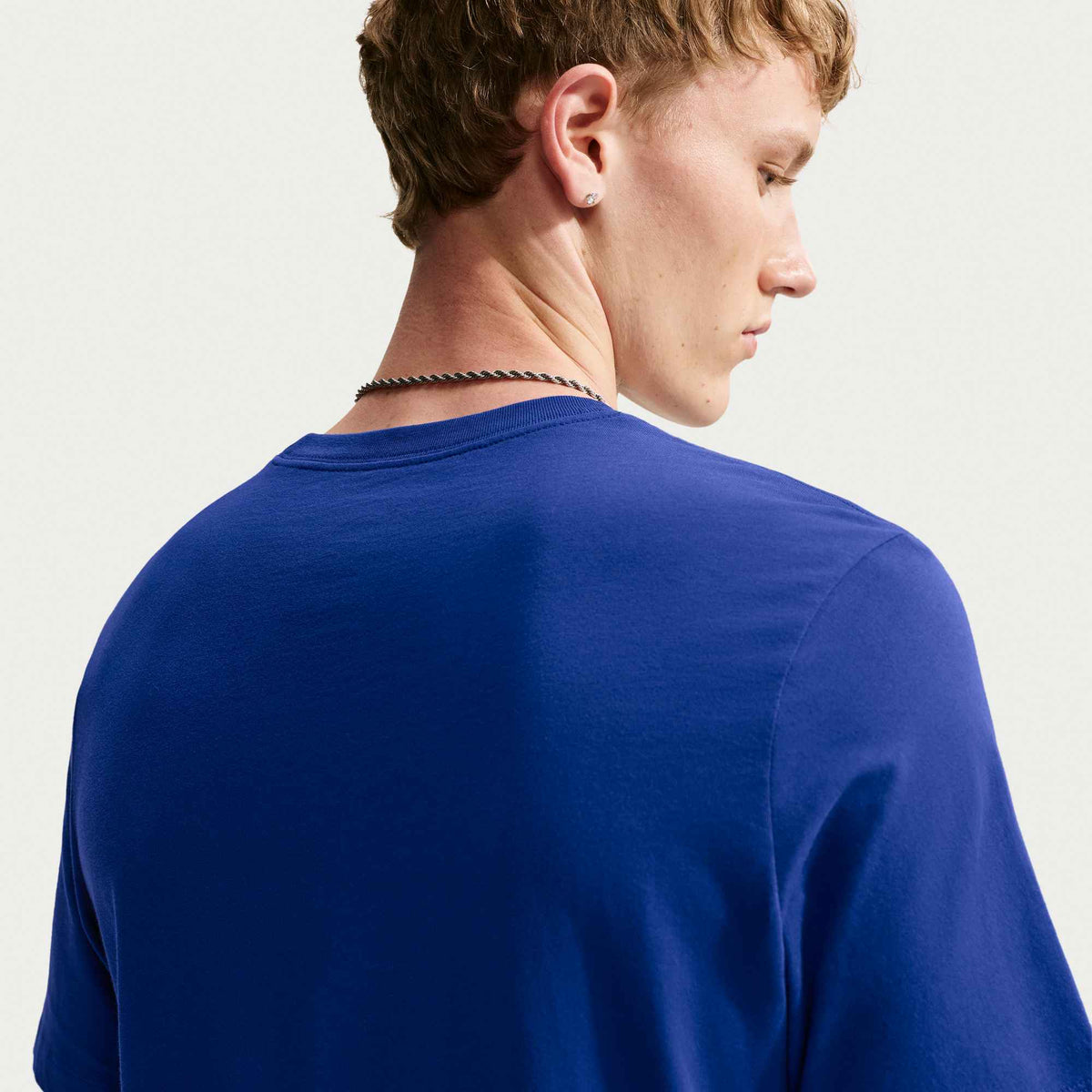 Nike FC Barcelona Swoosh Men Nike Soccer T-Shirt product image 3, provided for visual reference and product detail review
