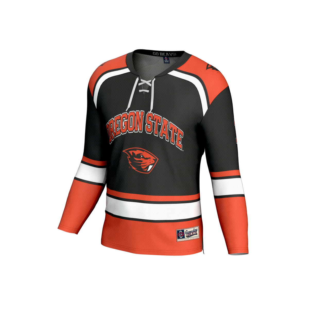 #1 Oregon State Beavers Lightweight Hockey Fashion Jersey product image 3