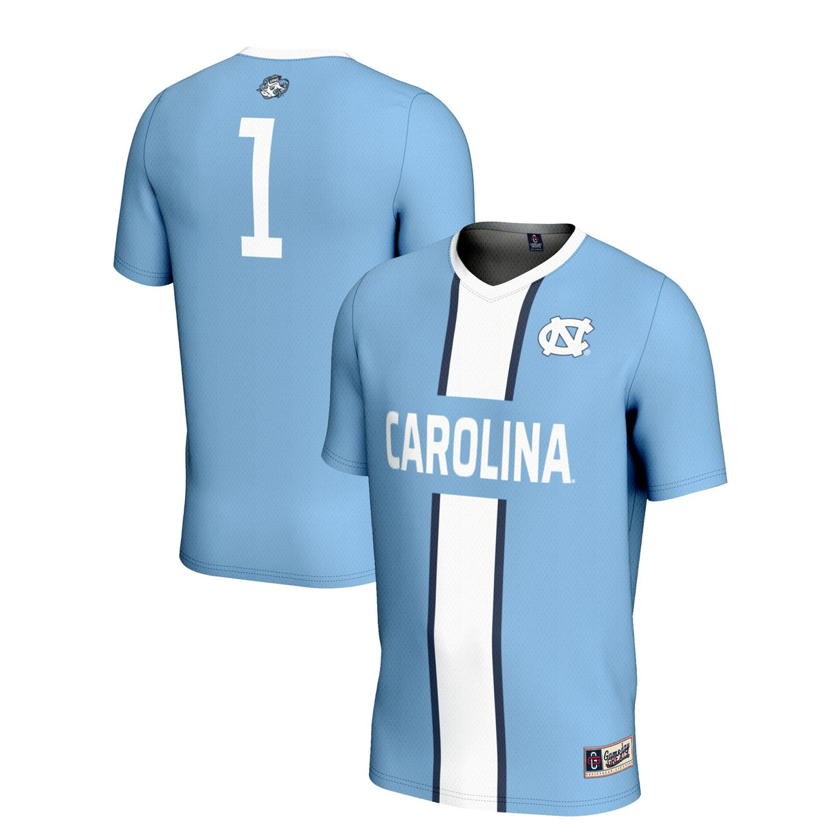 #1 North Carolina Tar Heels Soccer Jersey - Blue product image 1