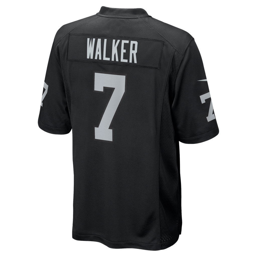Las Vegas Raiders Quay Walker Nike Black Team Game Jersey product image 3