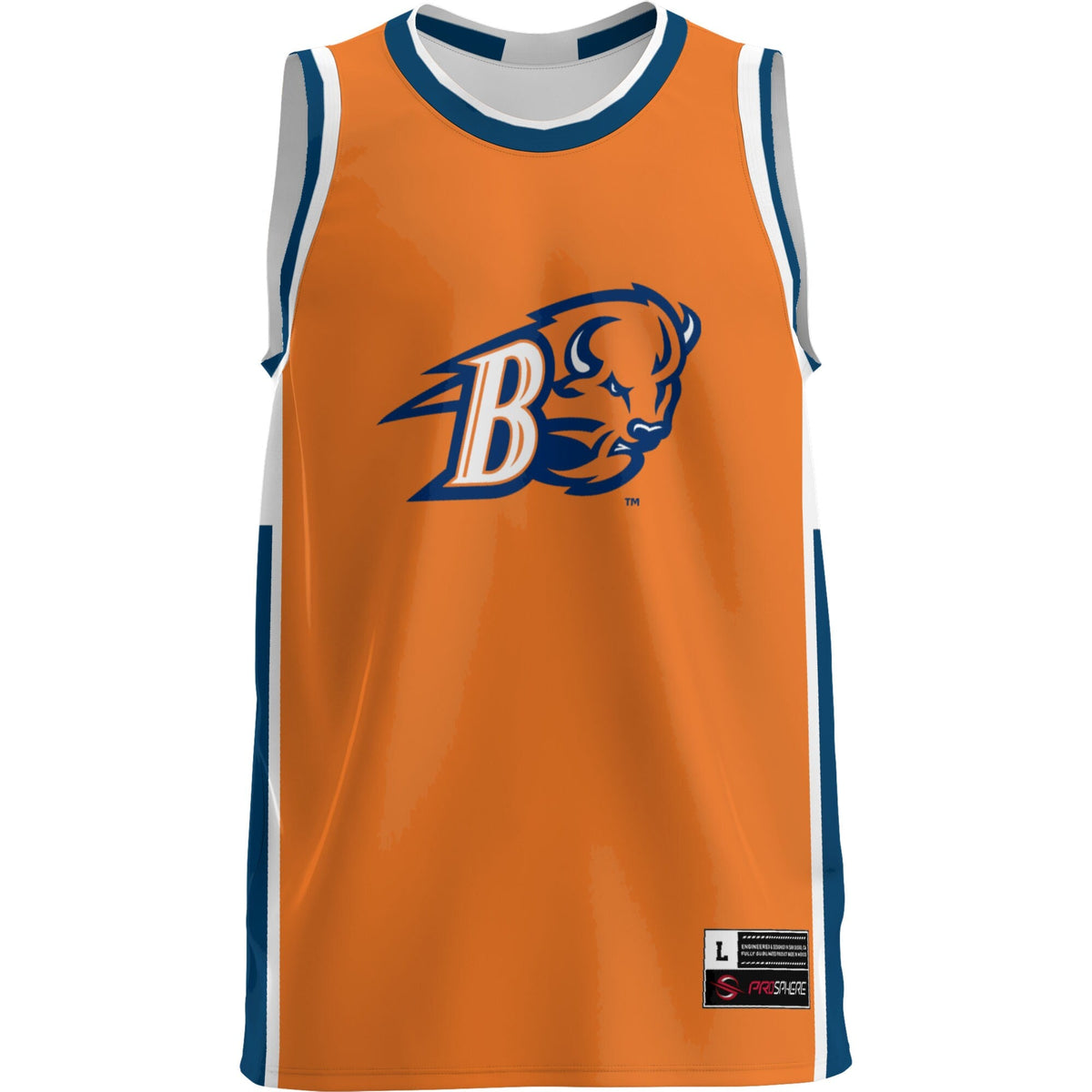 Bucknell Bison Lightweight Basketball Jersey - Blue product image 3