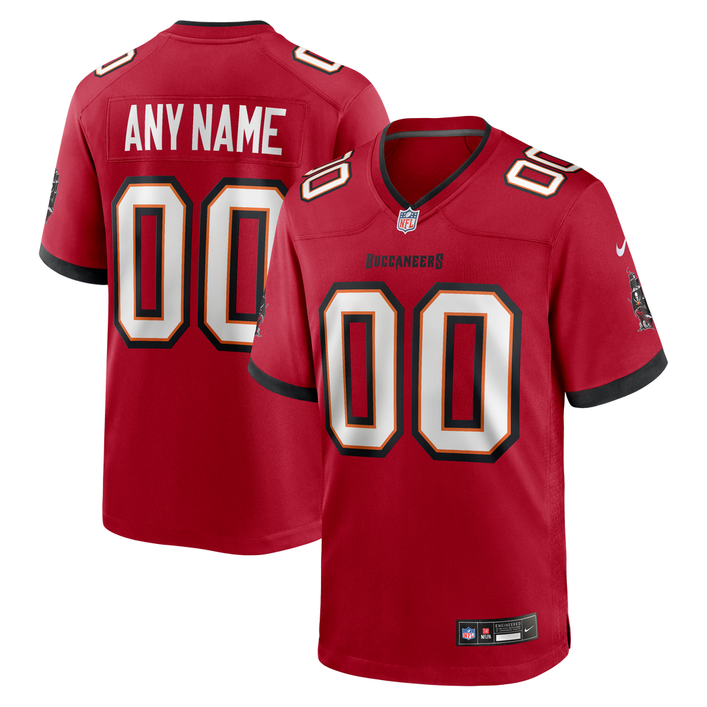 Nike Red Tampa Bay Buccaneers Team Custom Game Jersey product image 9