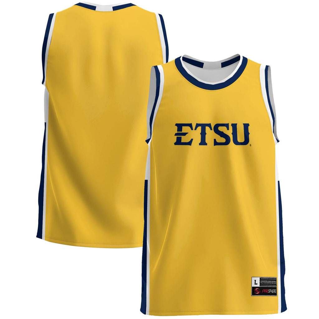 ETSU Buccaneers Lightweight Basketball Jersey - Navy product image 2