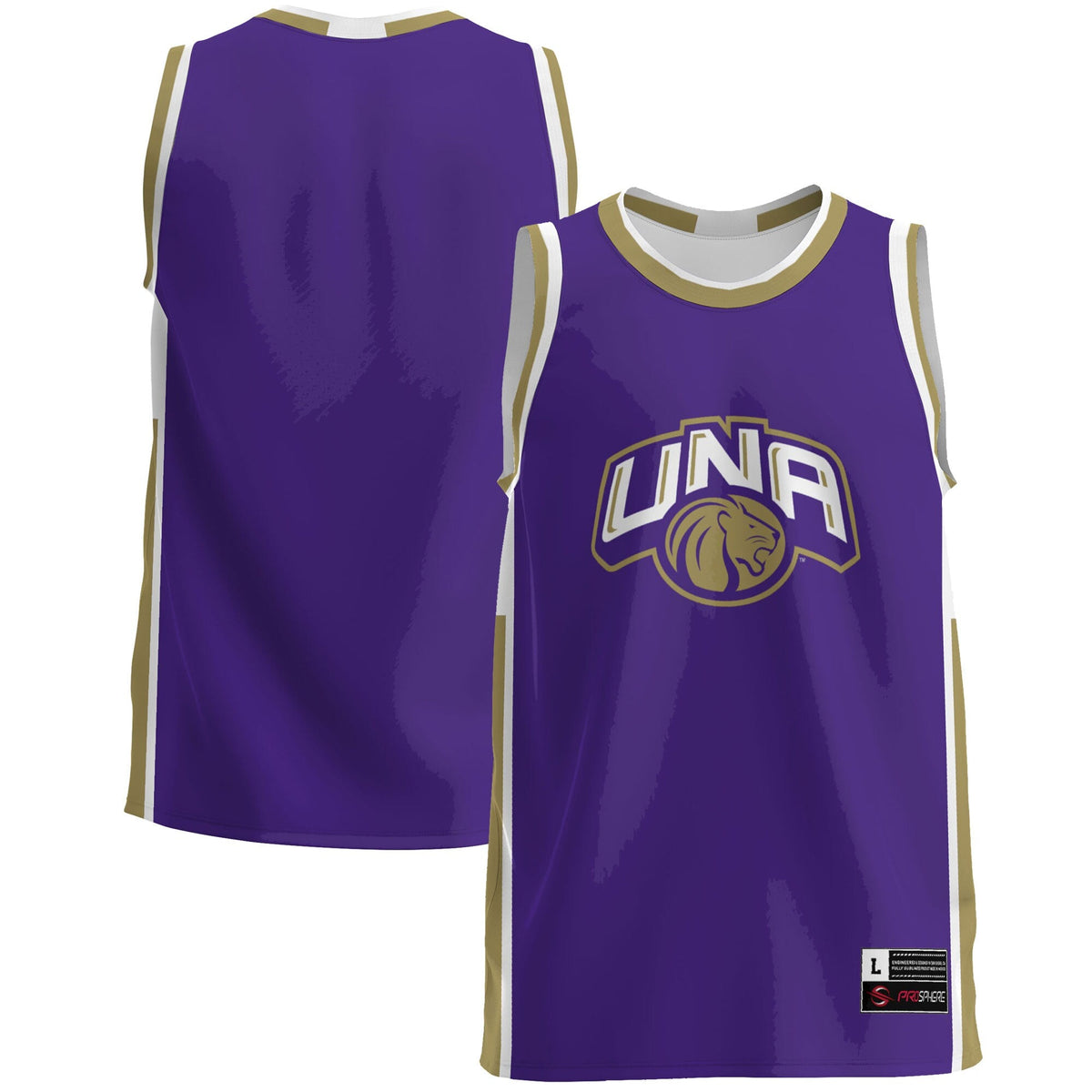 North Alabama Lions Lightweight Basketball Jersey - Purple product image 2