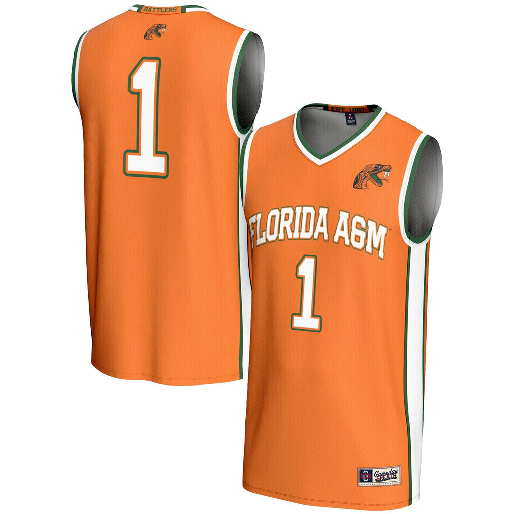 #1 Florida A&M Rattlers Lightweight Basketball Jersey product image 1