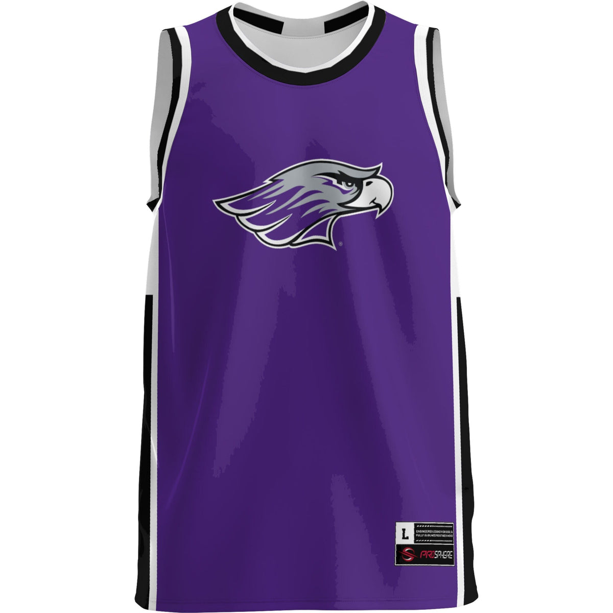Wisconsin-Whitewater Warhawks Lightweight Basketball Jersey product image 3